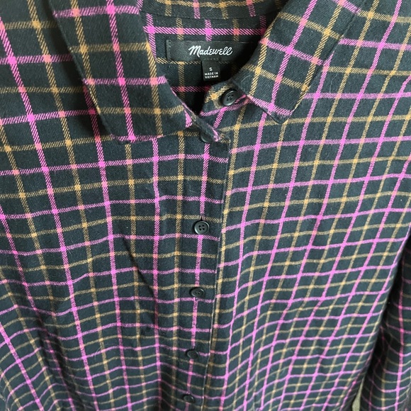 MW FLANNEL BUTTON DOWN - Picture 4 of 6